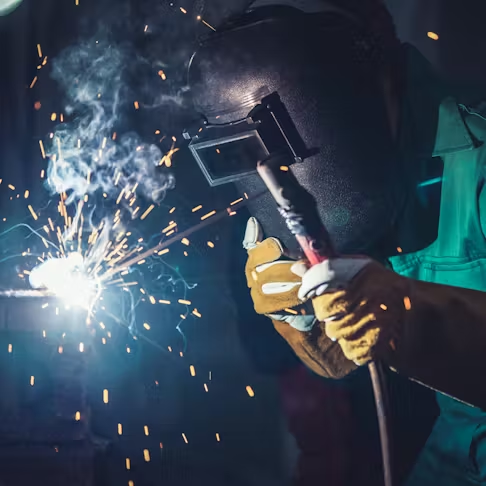 MIG welding gloves